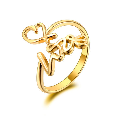 Anillo corazón love